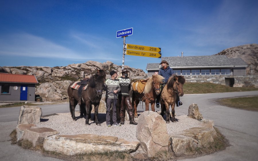 2021 Norge på langs med kløvhest, starten i Lindesnes