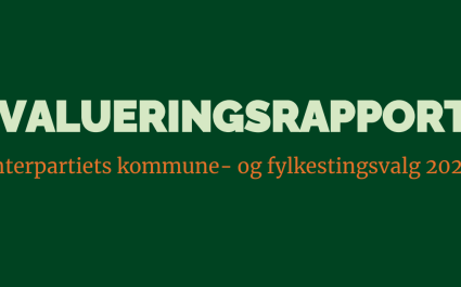 Evalueringsrapport valg 2023