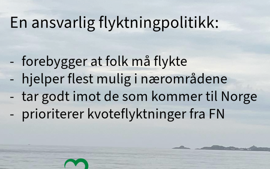 Ansvarlig flyktningpolitikk